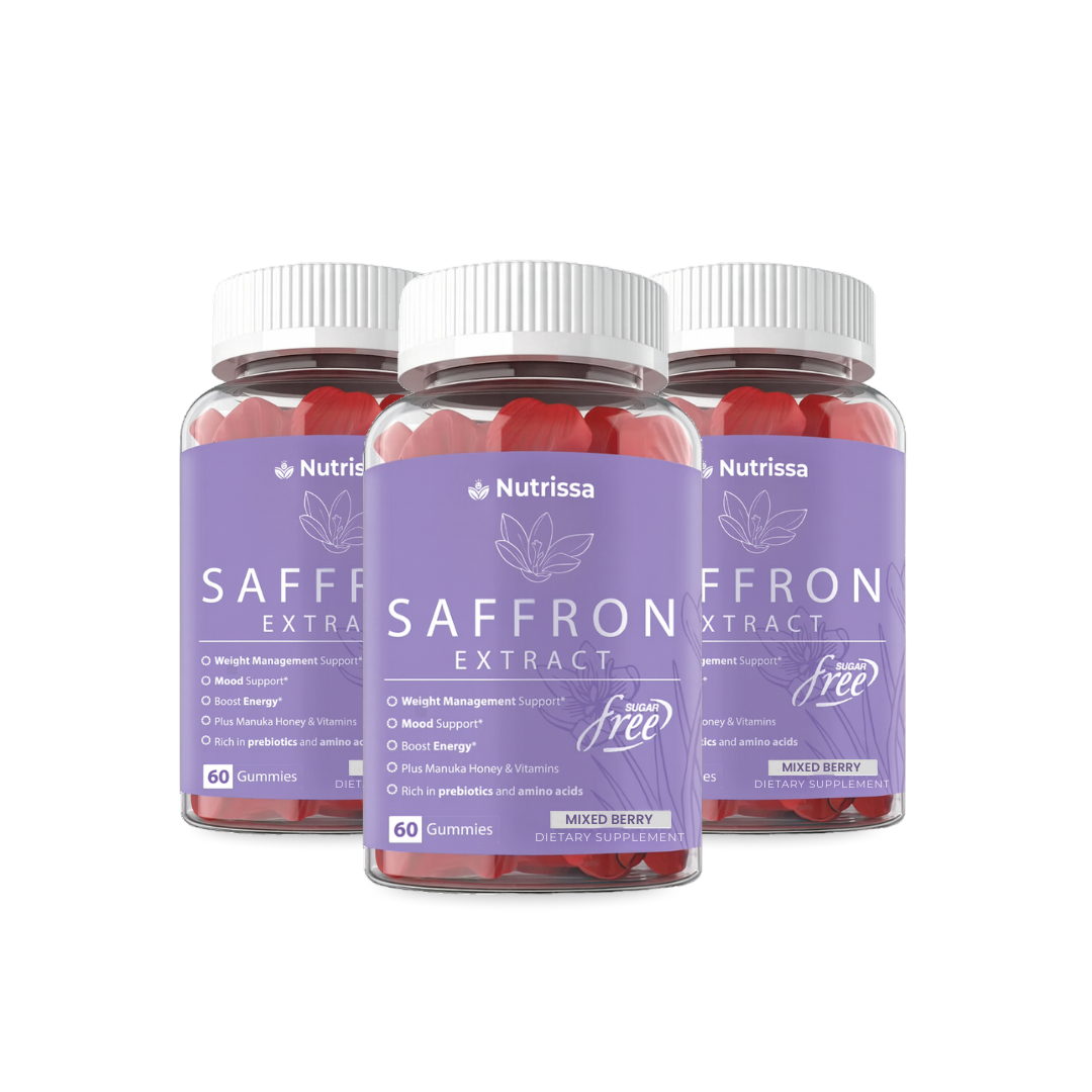3x Nutrissa Saffron Gummies